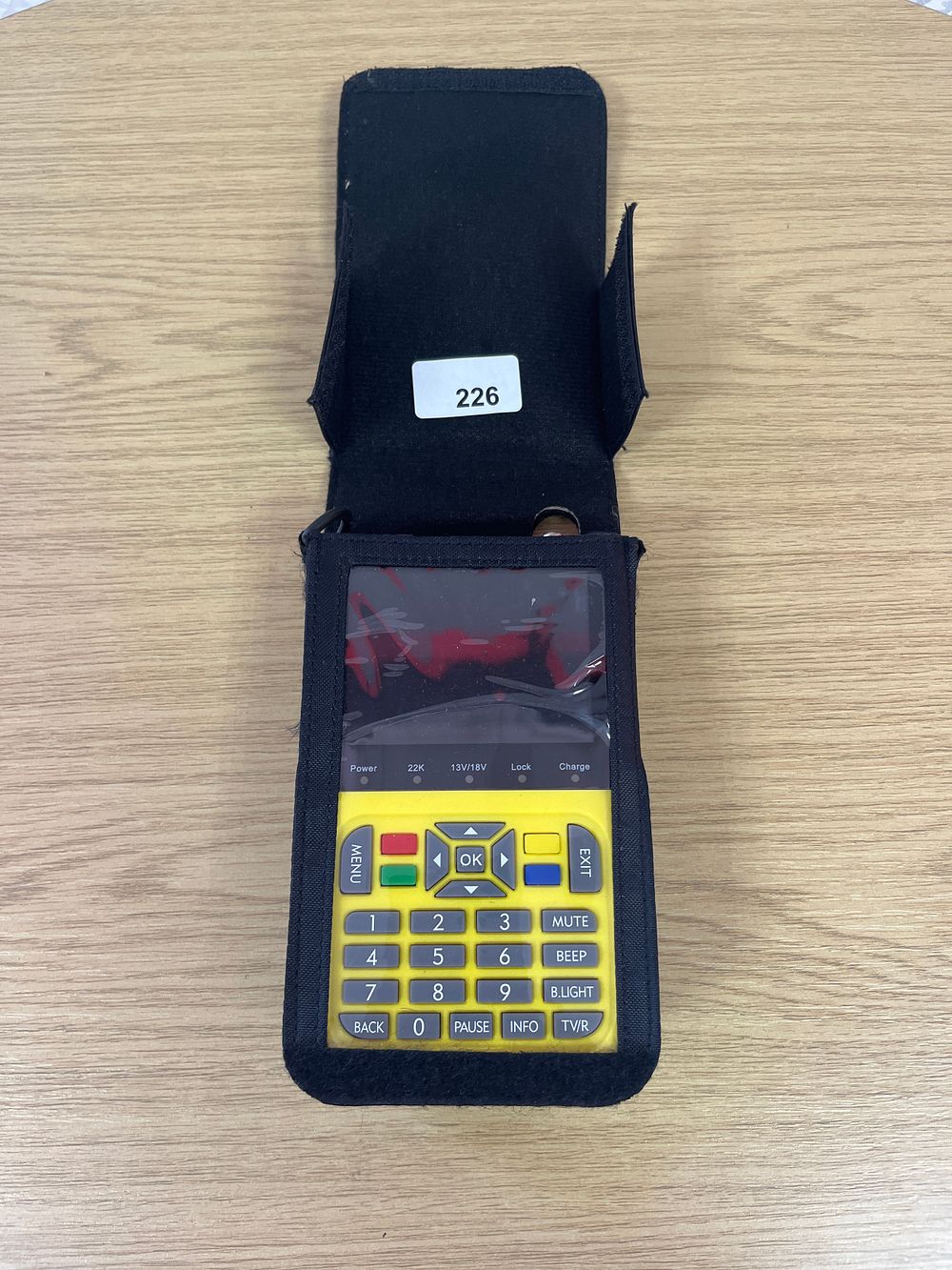 Lot 226: Car battery tester