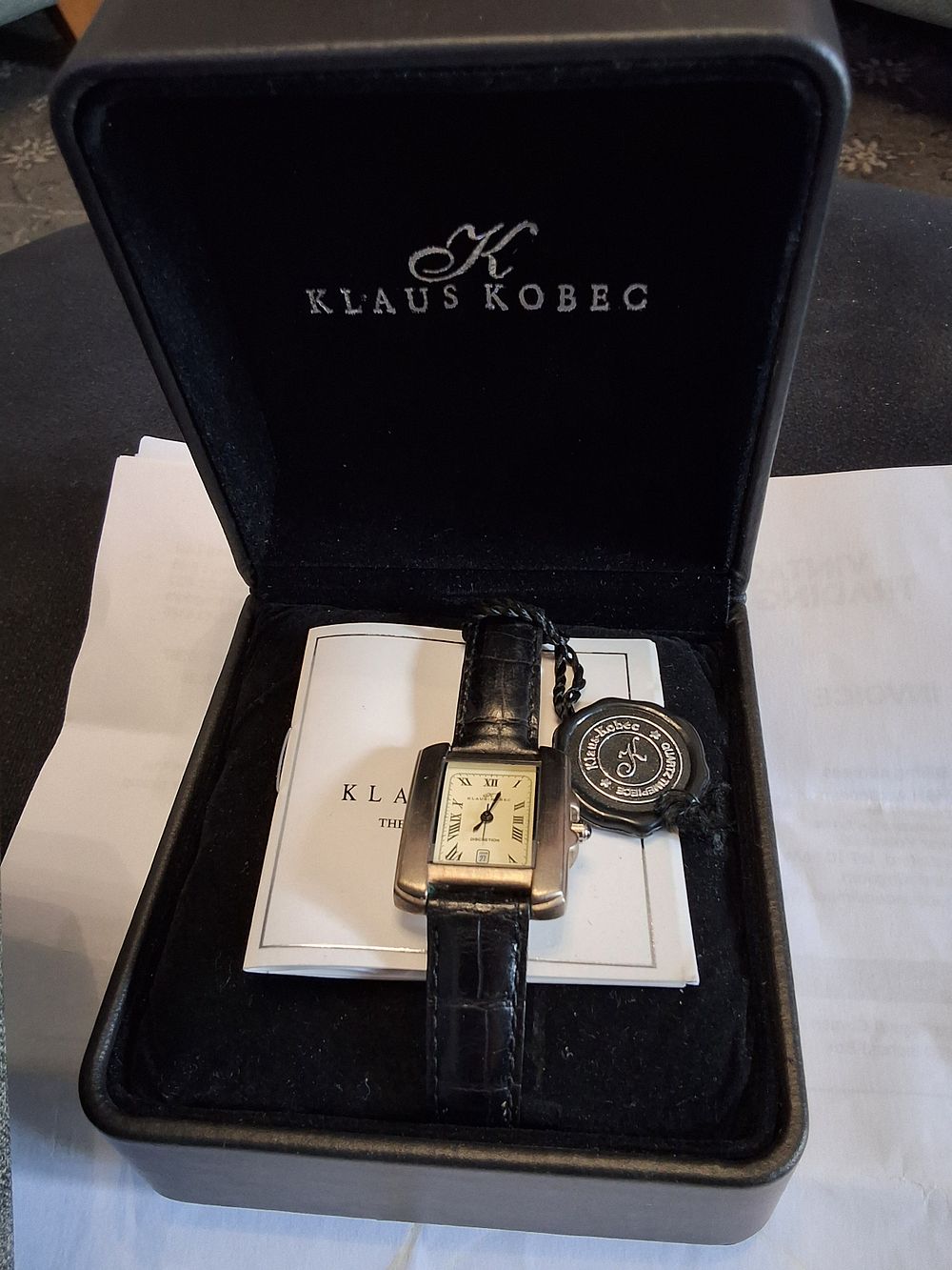 Lot 46: Klaus Kobec ladies watch full working