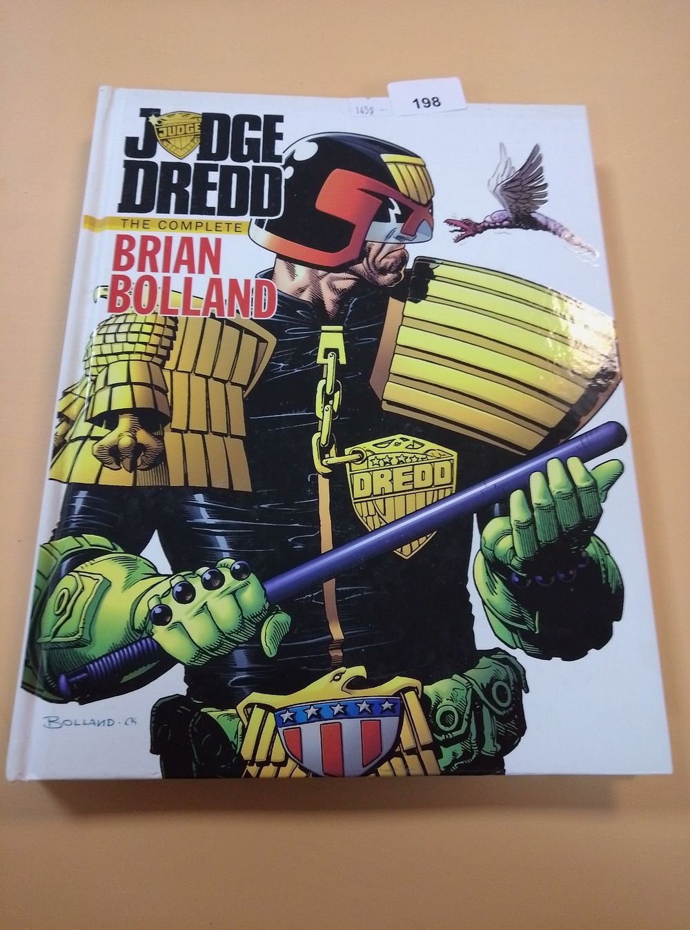 Lot 198: Judge Dredd: The Complete Brian Bolland Hardcover Graphic...