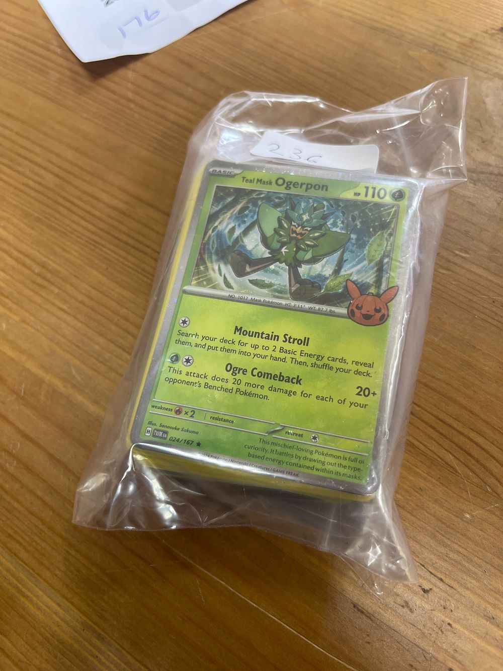Lot 236: A Collection of Pokemon Trading Cards featuring Teal...