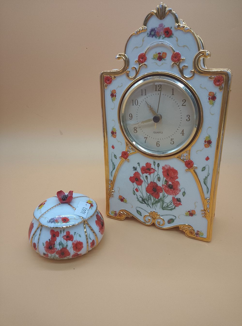 Lot 244: Two Bradford Editions In Flanders Fields Heirloom Porcelain...