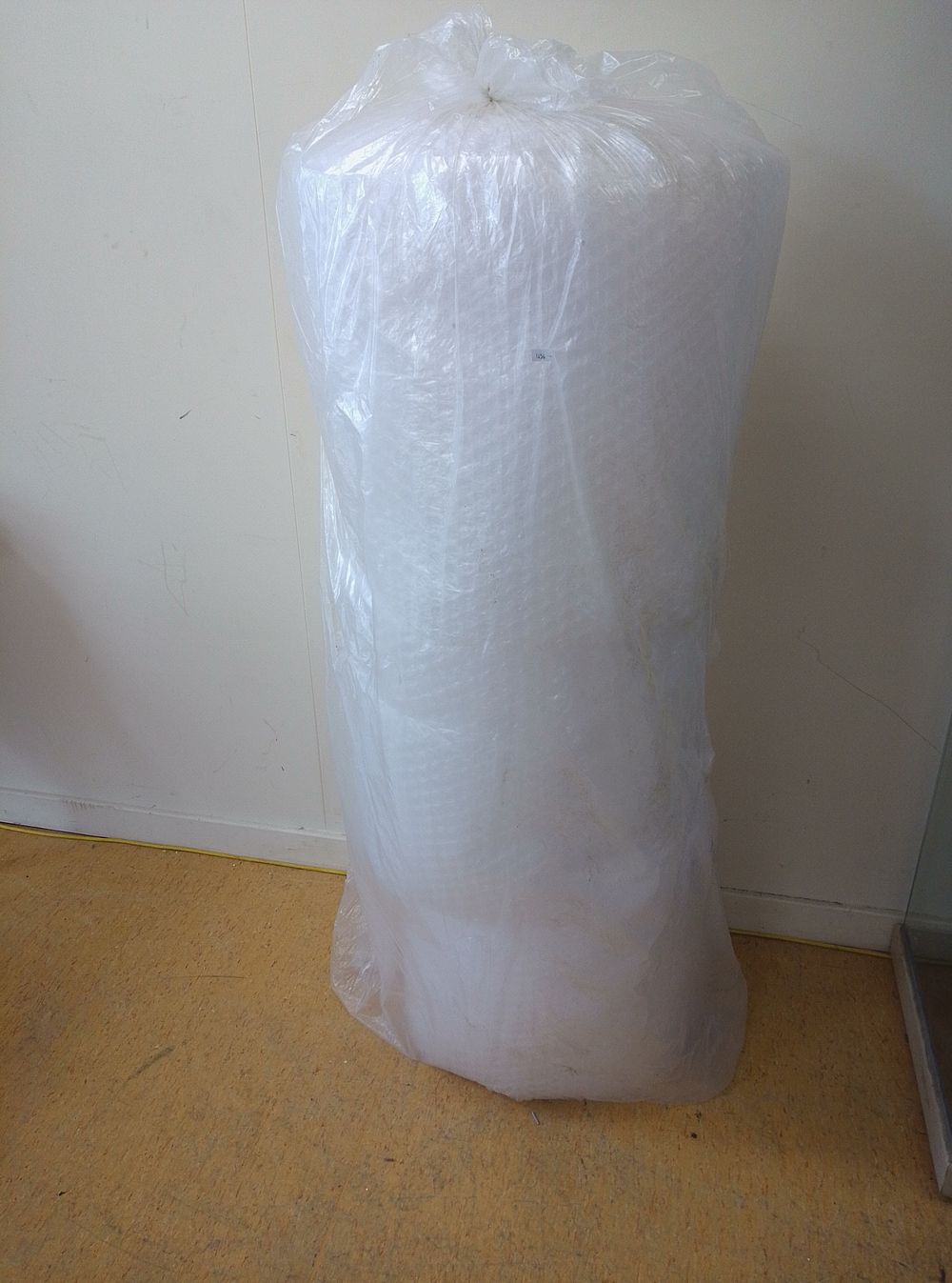Lot 265: A Large Roll of Bubble Wrap Protective Packaging...