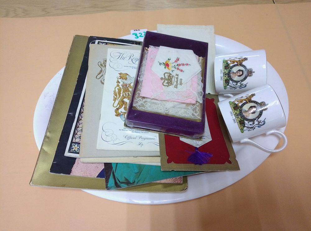 Lot 322: A Collection of British Royal Family Commemorative Memorabilia...