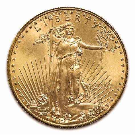 Lot 61: 2010 American Gold Eagle 1/2 oz Uncirculated