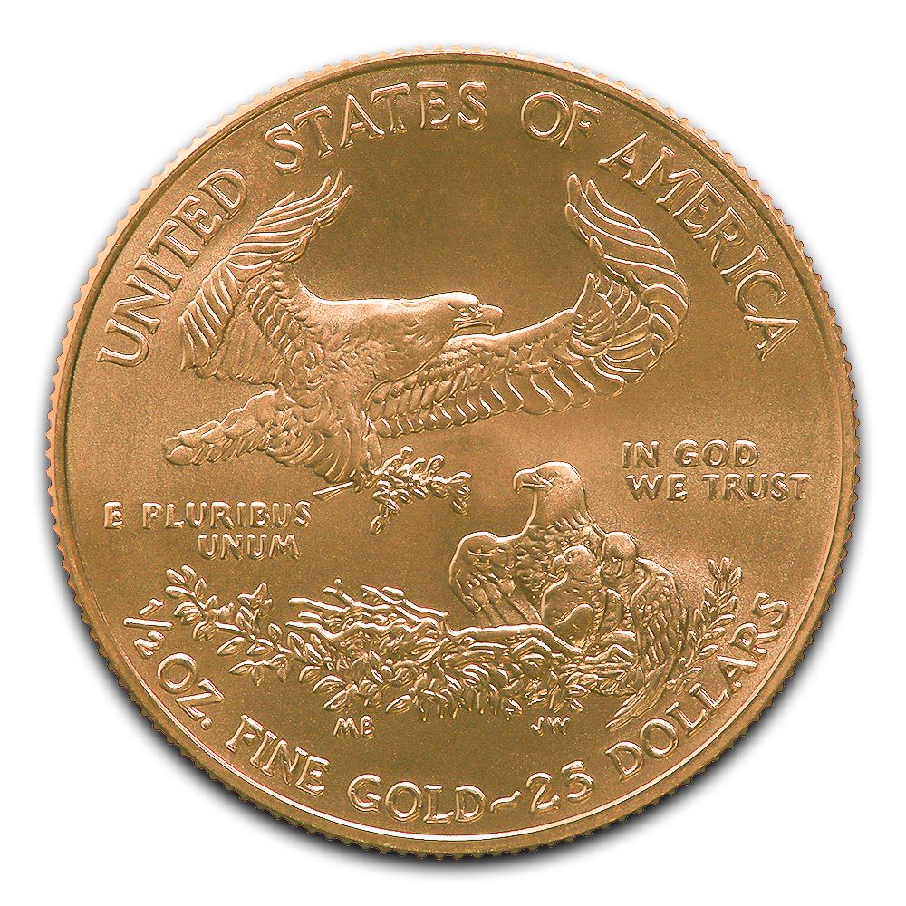 Lot 64: 2011 American Gold Eagle 1/2 oz Uncirculated