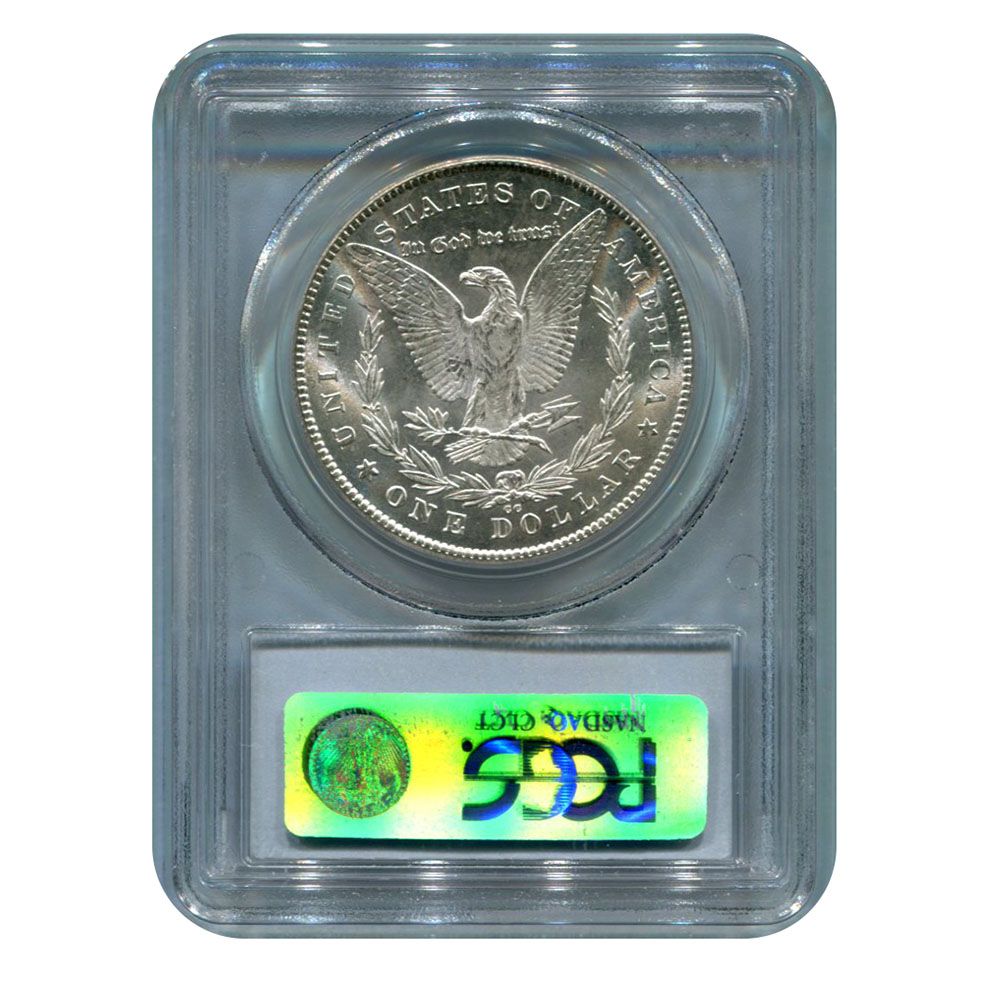 Lot 105: Certified Morgan Silver Dollar 1878-CC MS62 PCGS (B)