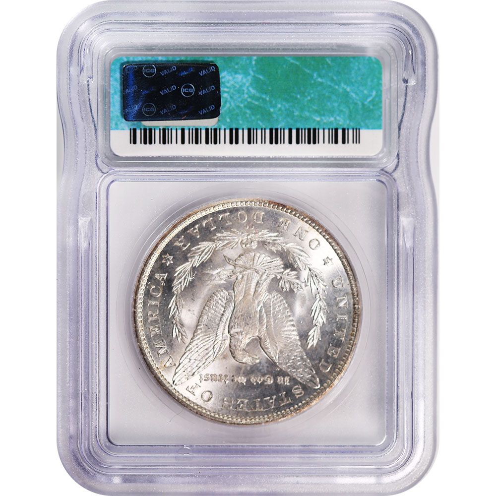 Lot 109: Certified Morgan Silver Dollar 1883-CC MS64 ICG
