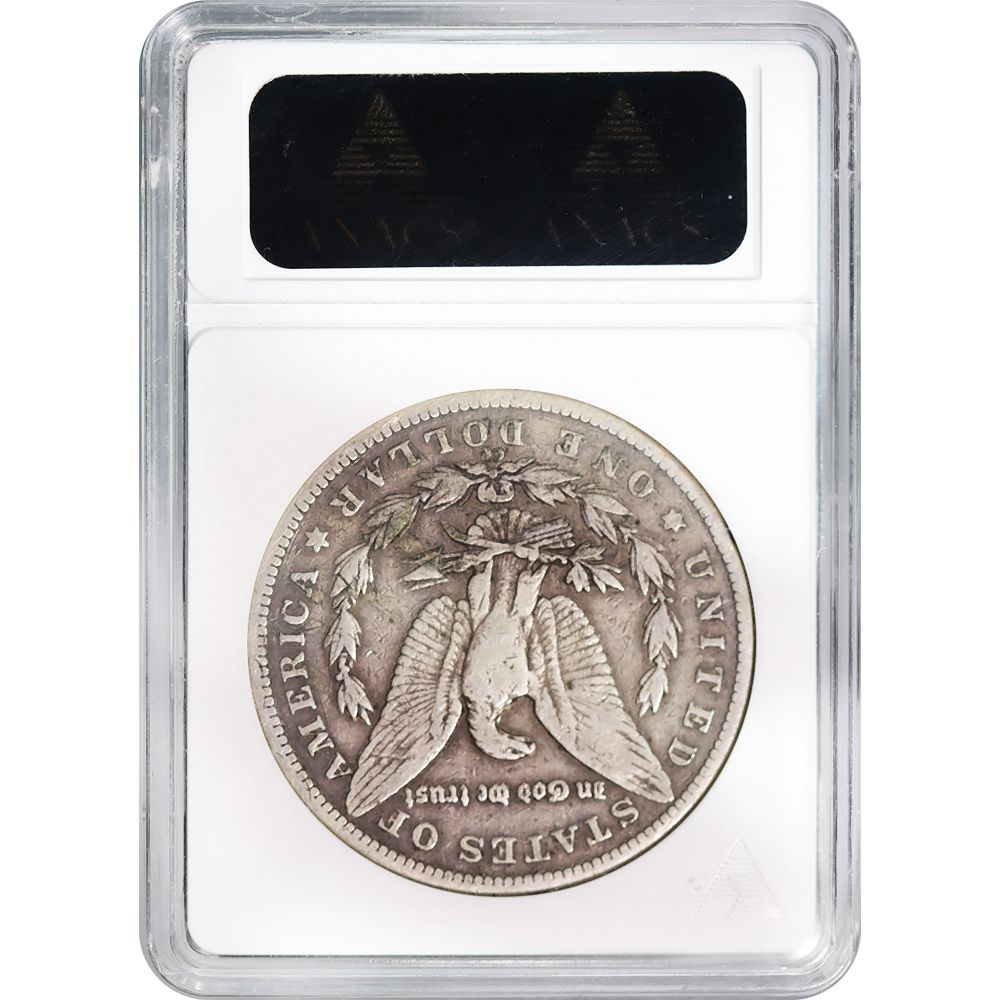 Lot 132: Certified Morgan Silver Dollar 1889-CC F12 ANACS