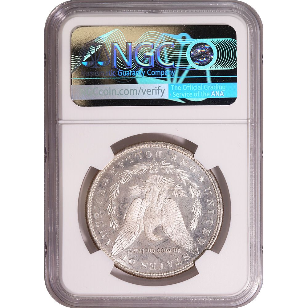 Lot 143: Certified Morgan Silver Dollar 1880-S MS67PL NGC