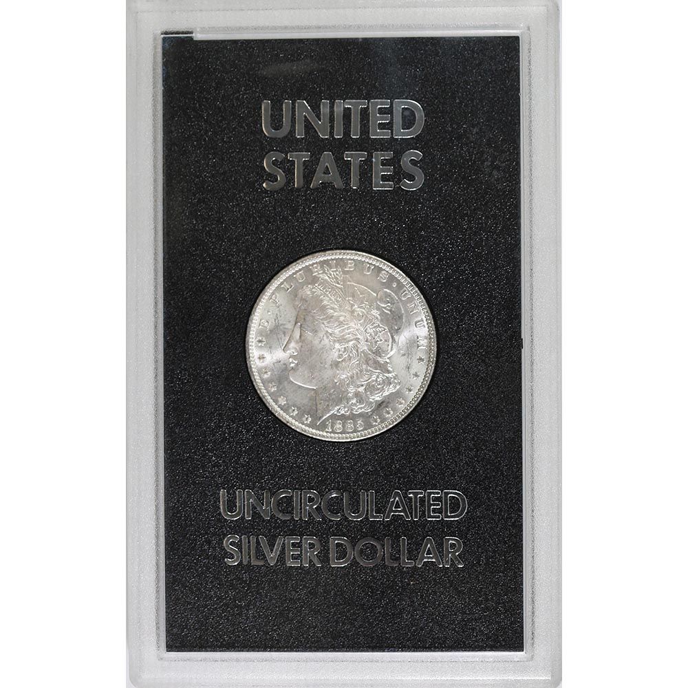 Lot 145: GSA Morgan Silver Dollar 1885-O Uncirculated