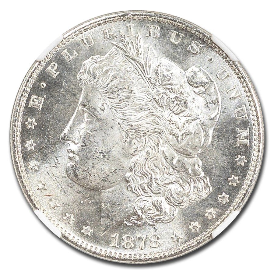 Lot 146: 1878-S Morgan Dollar MS-63 NGC (Green Label)