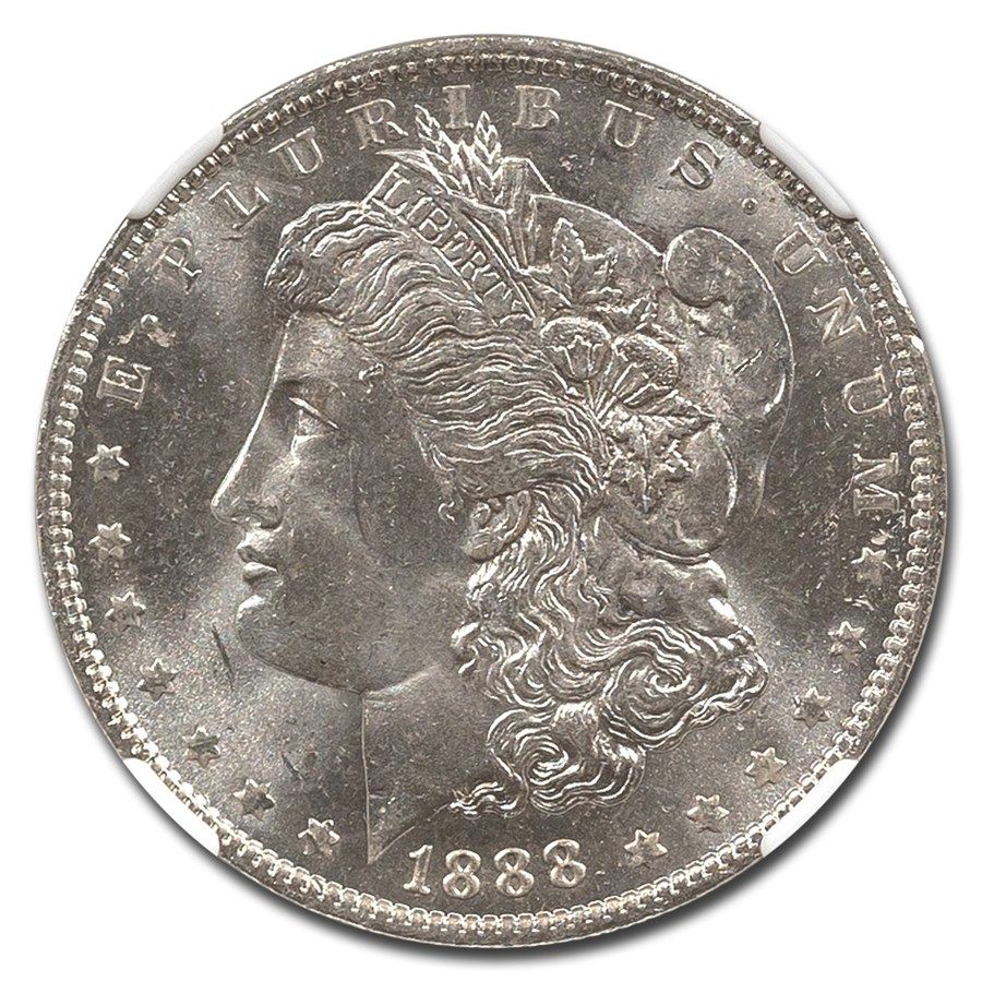 Lot 56: 1888-O Morgan Dollar MS-65 NGC