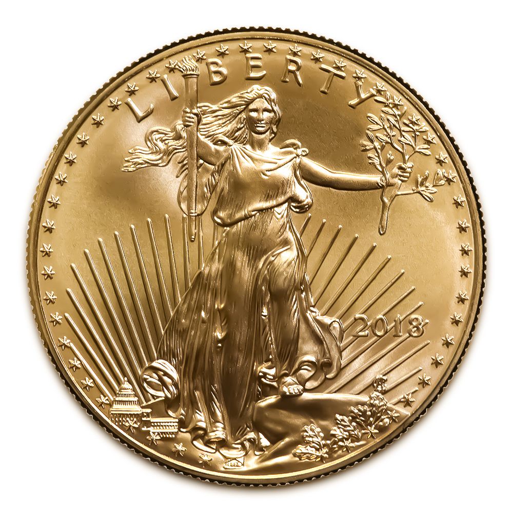 Lot 88: 2018 American Gold Eagle 1/4 oz Uncirculated