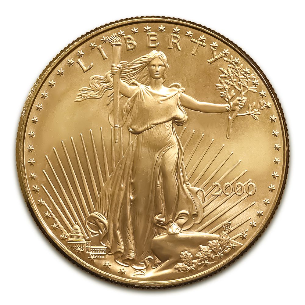 Lot 89: 2000 American Gold Eagle 1/4 oz Uncirculated