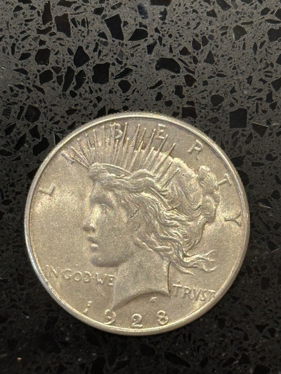 Lot 229: 1928 -S-Peace Silver Dollar - XF