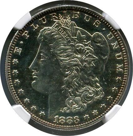 Lot 231: Certified Morgan Silver Dollar 1883 Proof Details NGC