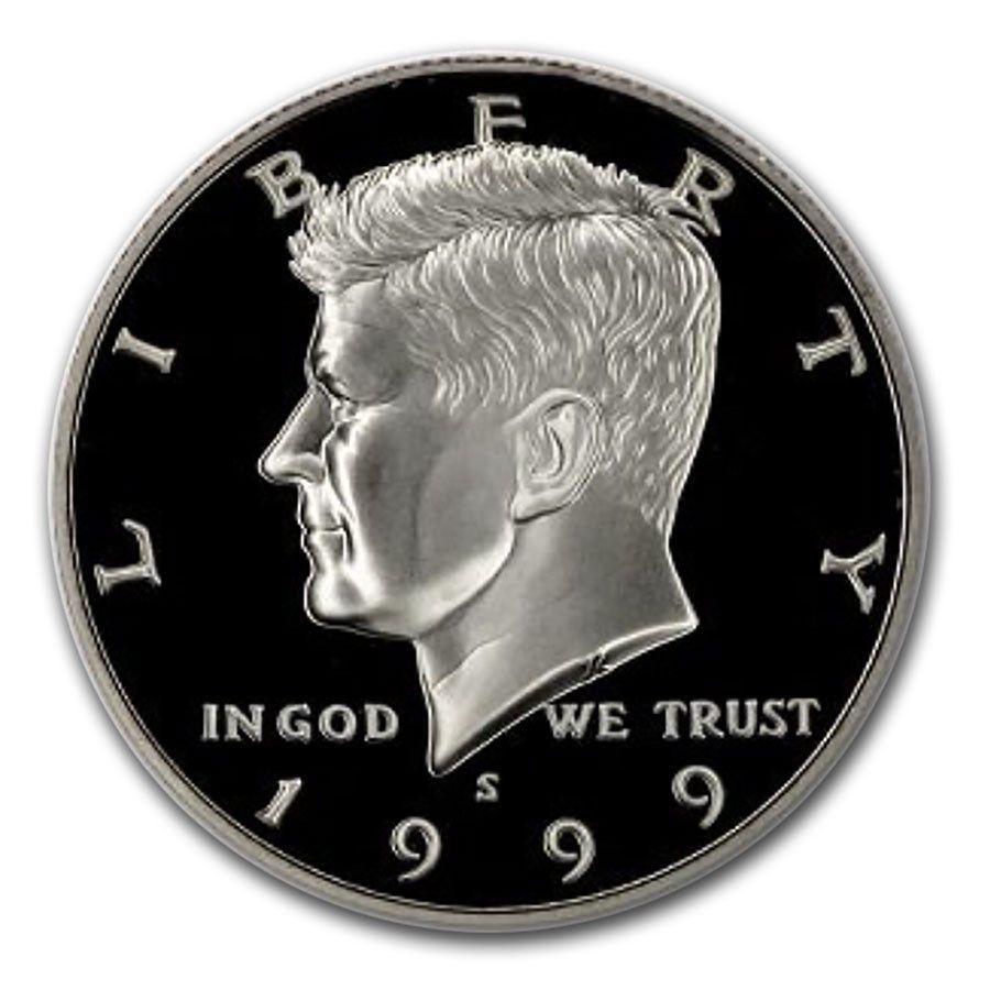 Lot 998: Kennedy Half Roll 1999-S Silver PF