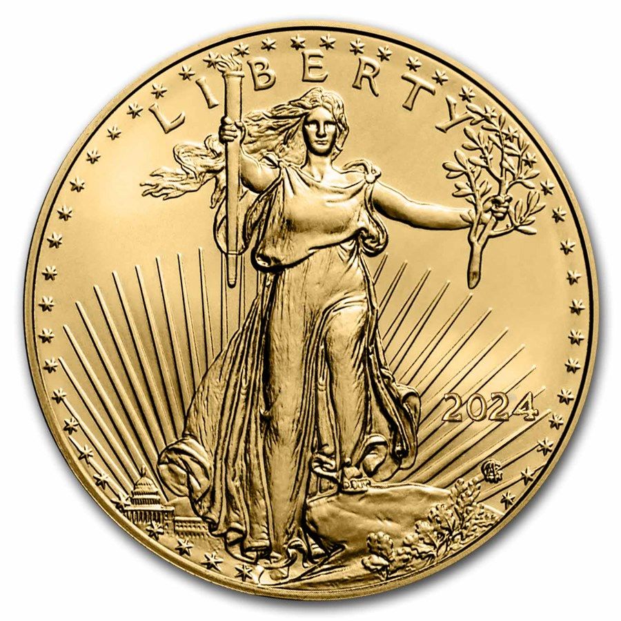 Lot 54: American Gold Eagle 1/10 - Random Year