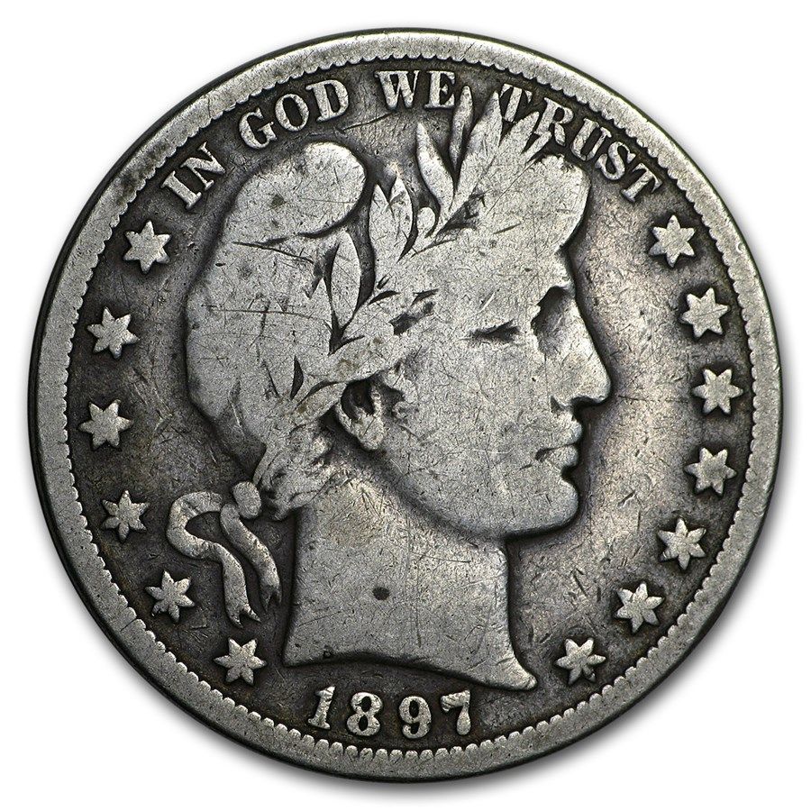 Lot 56: Barber Half Dollar Extra Fine 1897-O
