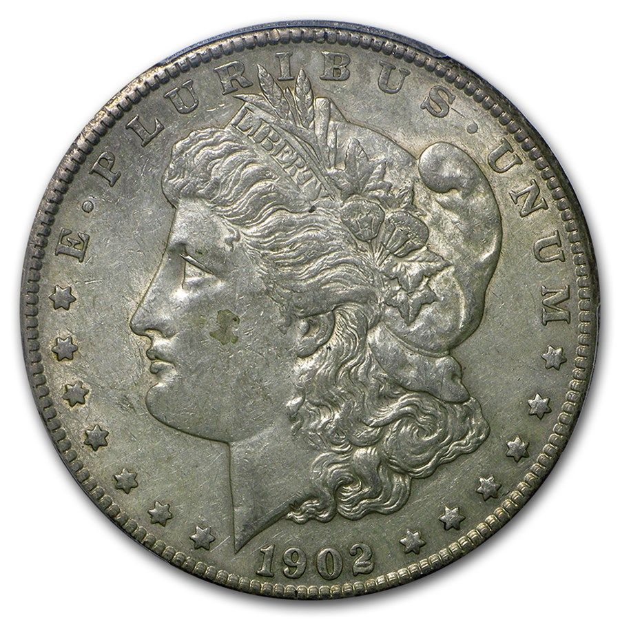 Lot 107: 1902-S Morgan Dollar AU