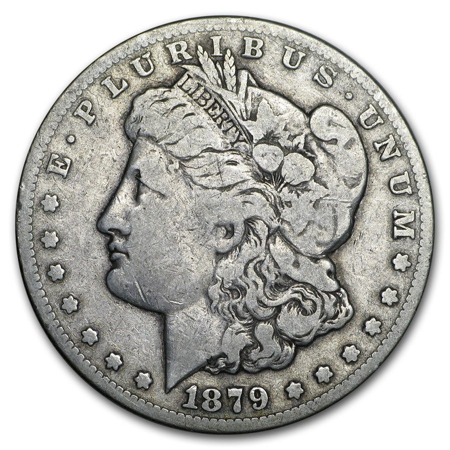 Lot 121: 1879-CC Morgan Dollar Fine