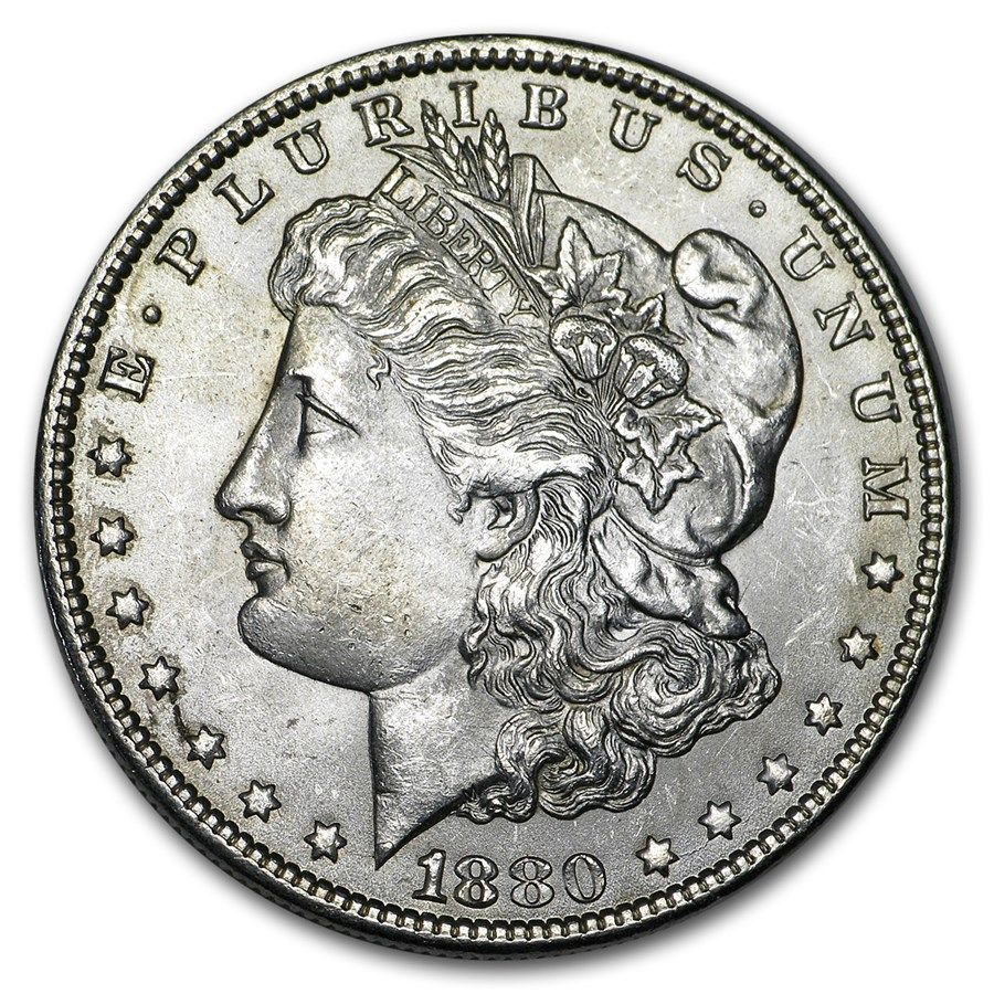 Lot 133: 1880 Morgan Dollars BU (20 Count Roll)