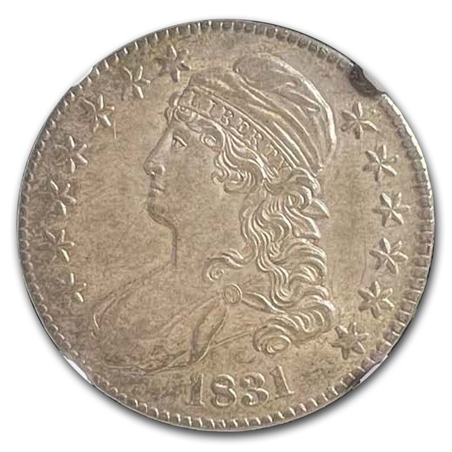 Lot 225: 1831 Bust Half Dollar MS-64 NGC