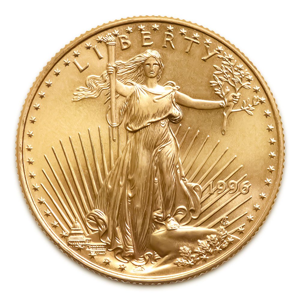 Lot 73: 1996 American Gold Eagle 1/10 oz Uncirculated