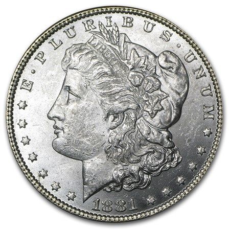 Lot 88: 1881- Morgan Dollar BU