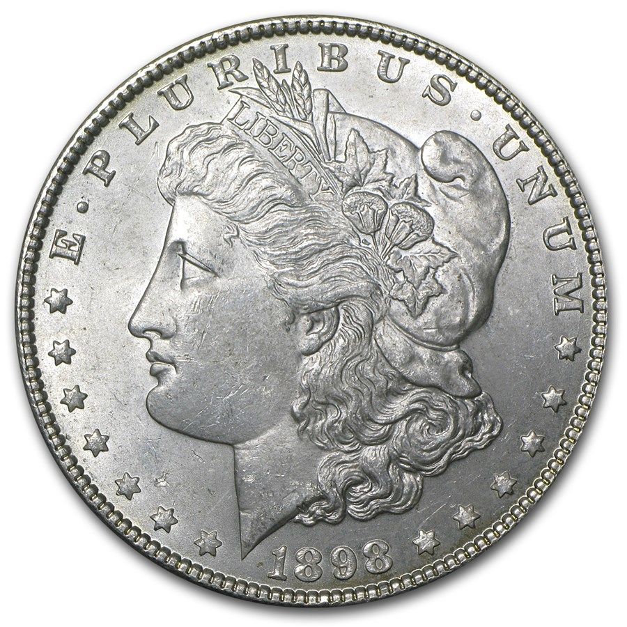 Lot 112: 1898- Morgan Dollar BU