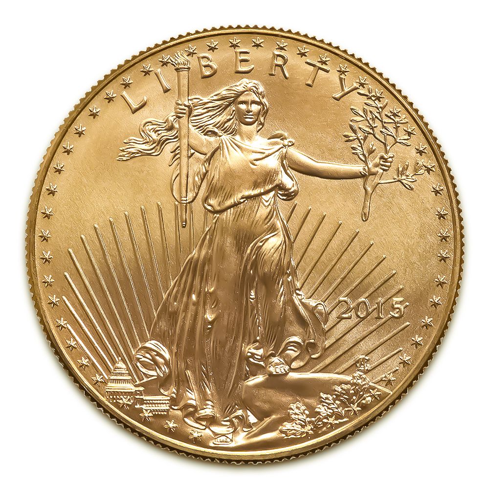 Lot 115: 2015 American Gold Eagle 1/10 oz Uncirculated