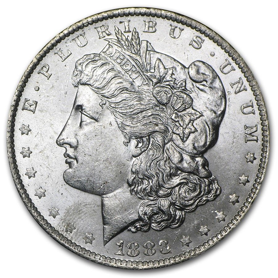 Lot 131: 1883-O Morgan Dollar Cracked From Roll BU
