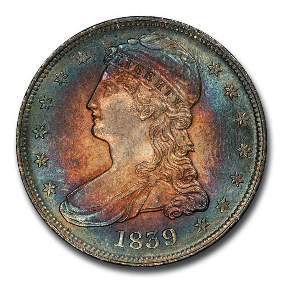 Lot 234: Bust Half Dollar Extra Fine 1839 large letters