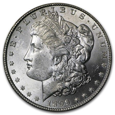 Lot 53: 1899-O Morgan Dollar BU