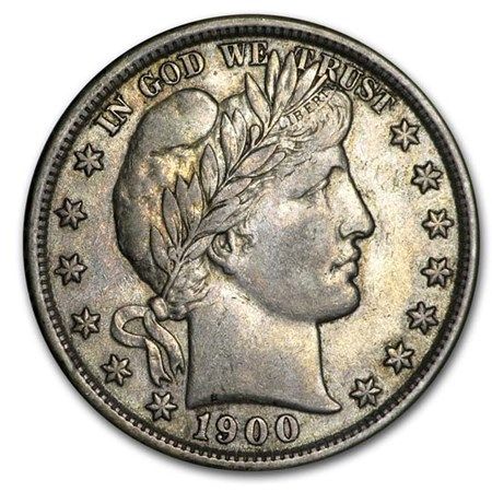 Lot 69: Barber Half Dollar Extra Fine 1900-S