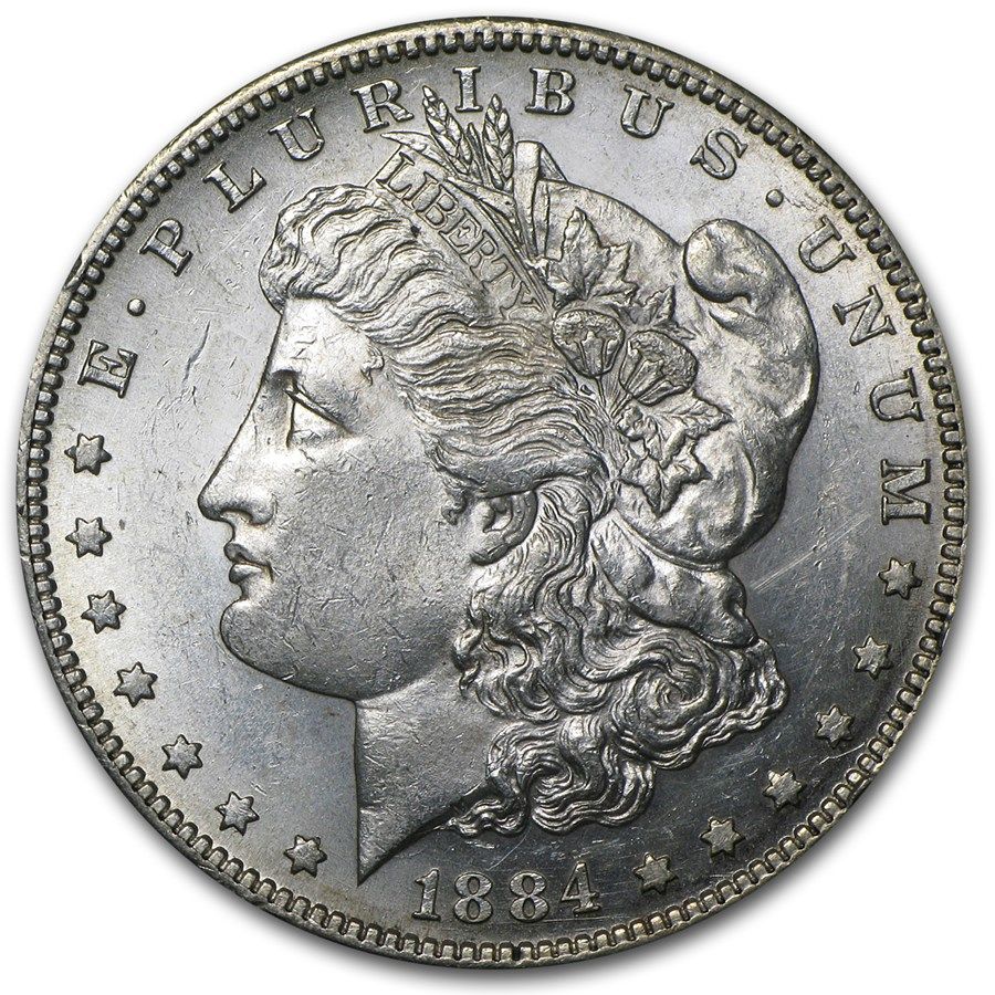 Lot 75: 1884-S Morgan Dollar BU