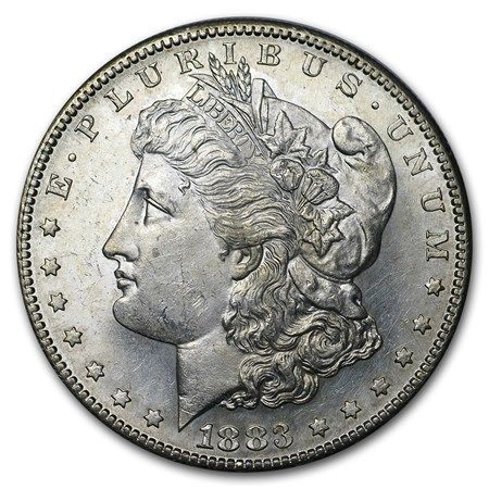 Lot 142: 1883-S Morgan Dollar BU