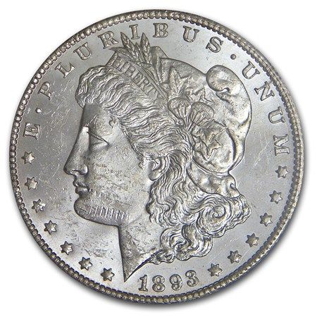 Lot 150: Morgan Silver Dollar Fine Condition 1893-CC