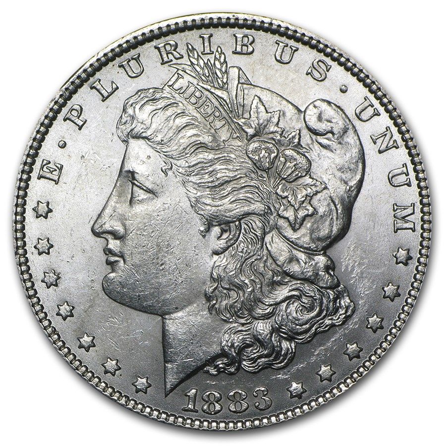 Lot 61: 1883- Morgan Dollar BU