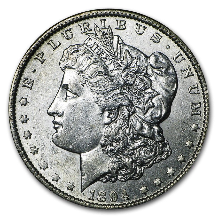 Lot 74: 1894- Morgan Dollar BU