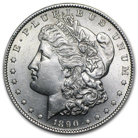 Lot 82: 1890-S Morgan Dollar BU