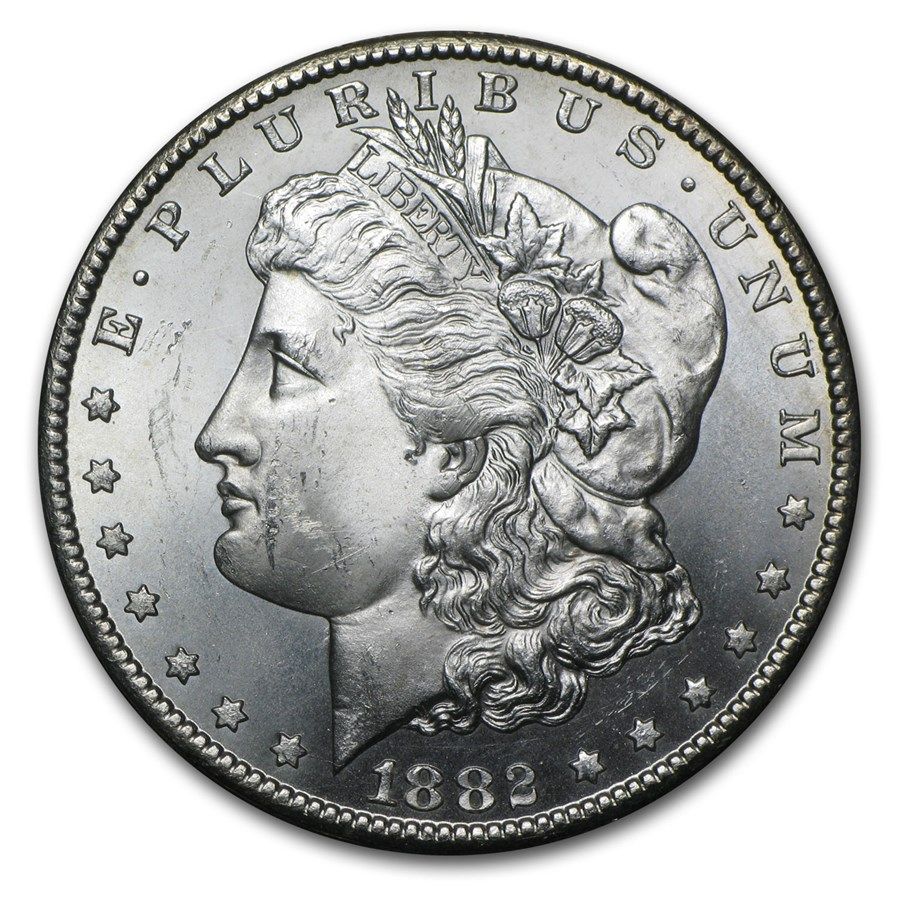 Lot 88: 1882-CC Morgan Dollar BU