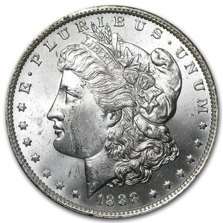 Lot 244: 1888-O Morgan Dollar BU