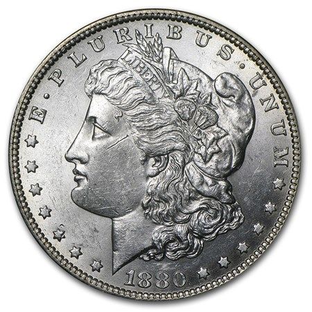 Lot 60: 1880-O Morgan Dollar BU