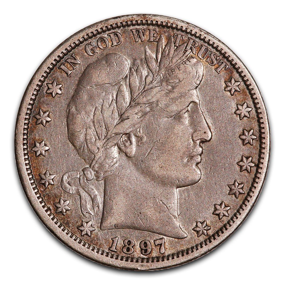Lot 103: Barber Half Dollar Extra Fine 1897-O