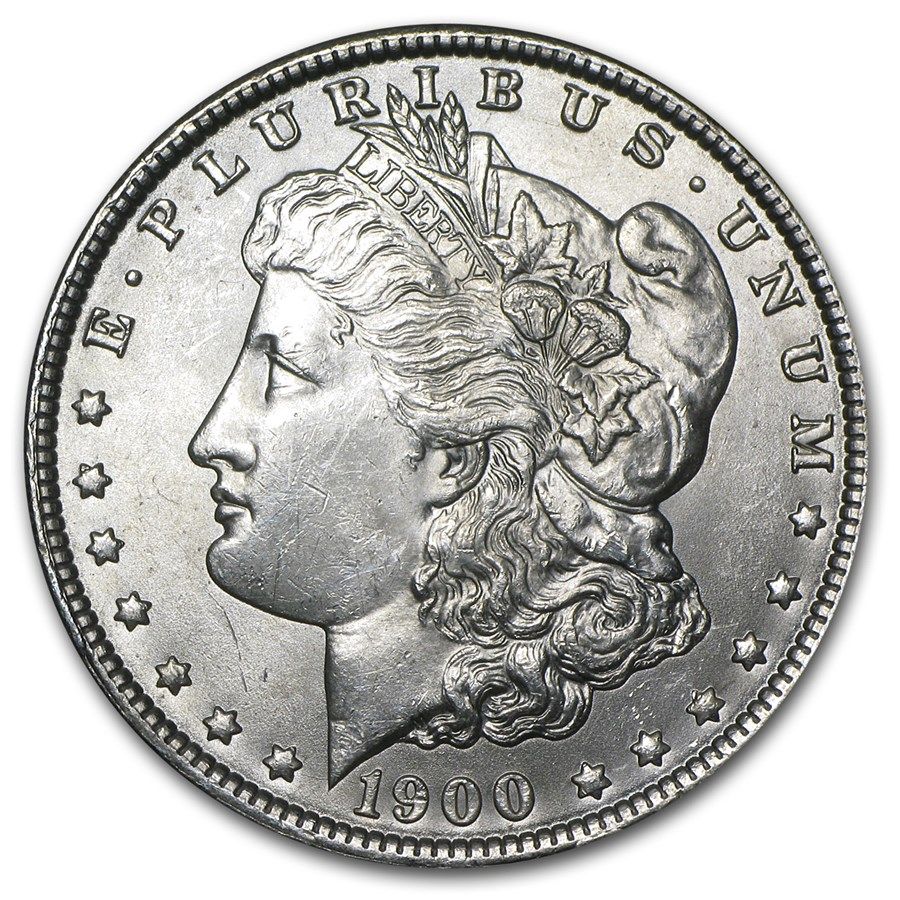 Lot 104: 1900- Morgan Dollar BU
