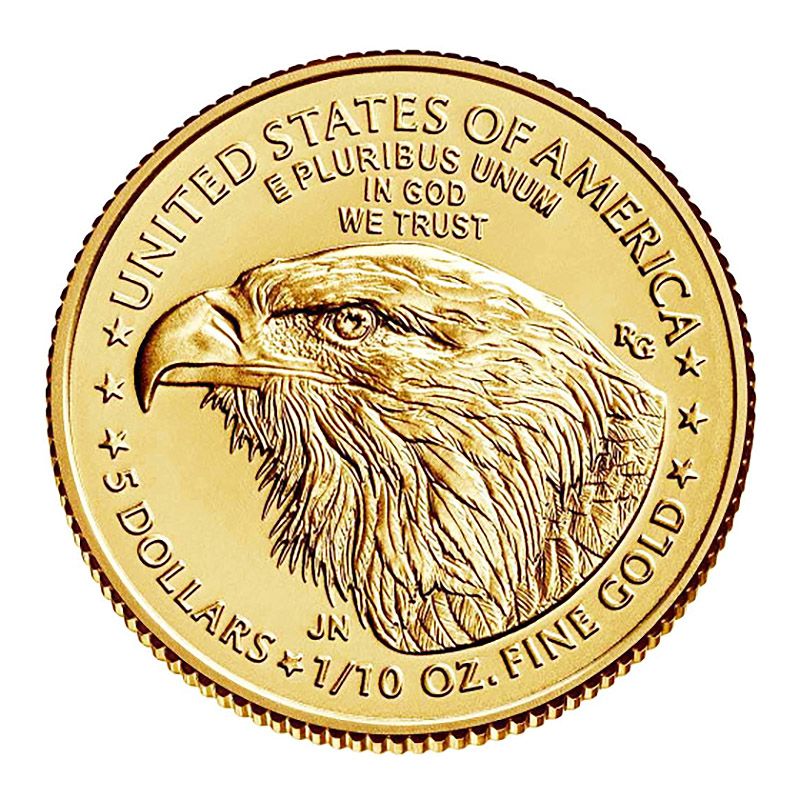 Lot 123: 2022 American Gold Eagle 1/10 oz Uncirculated