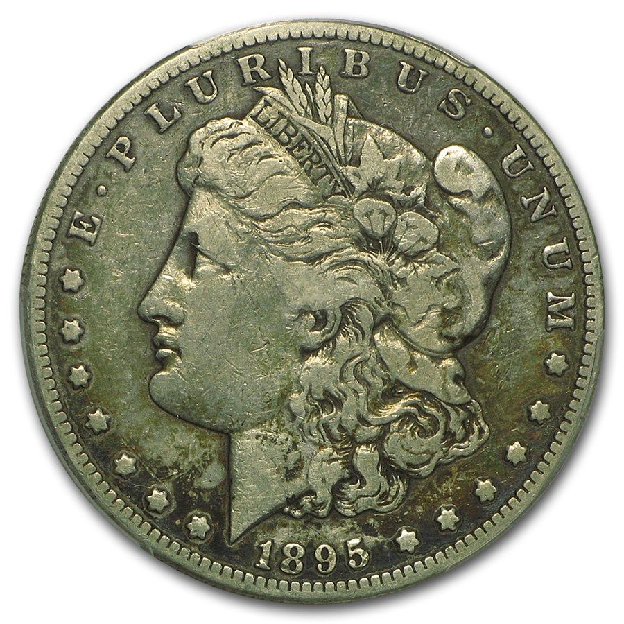 Lot 216: Morgan Silver Dollar Fine Condition 1895-S