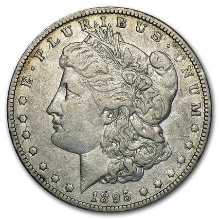 Lot 223: Morgan Silver Dollar Very Fine Condition 1895-O