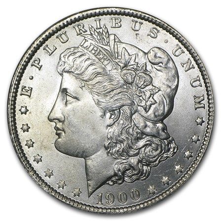 Lot 224: 1900-S Morgan Dollar BU